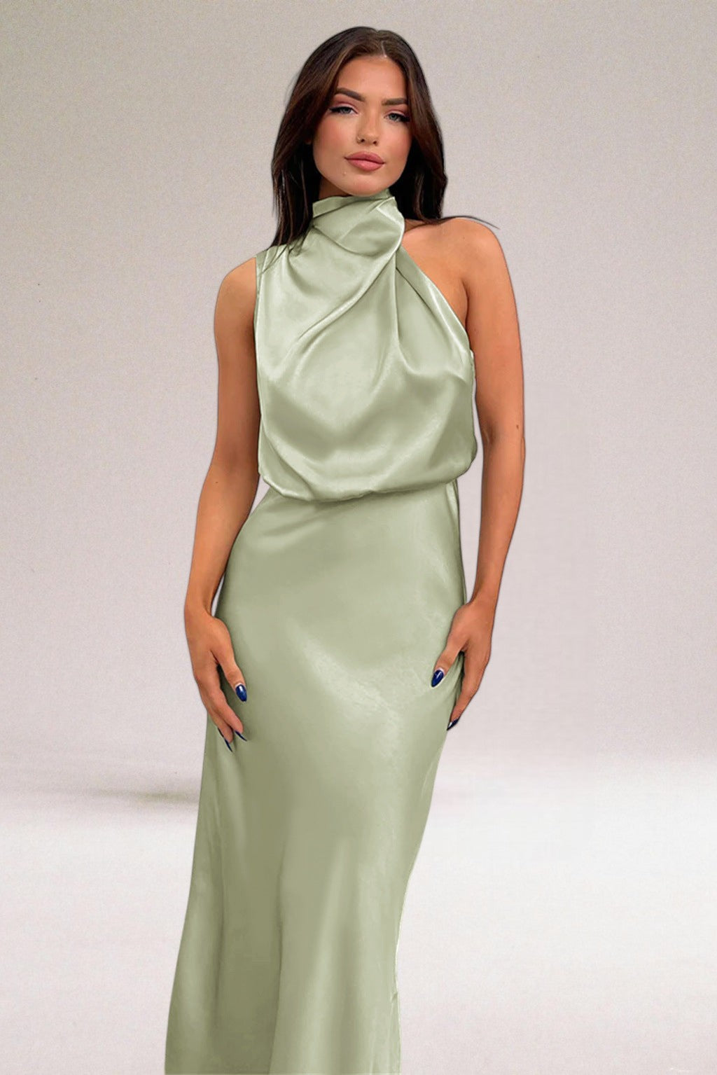 ELARA™ - Elegante Satijnen Avondjurk