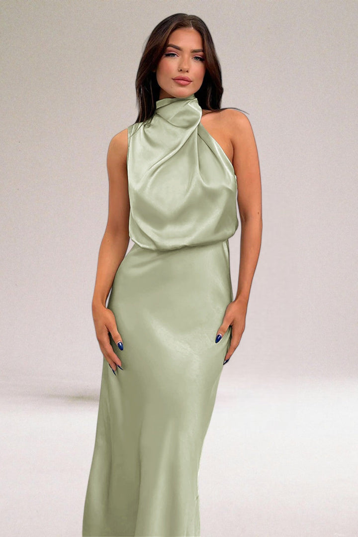 ELARA™ - Elegante Satijnen Avondjurk