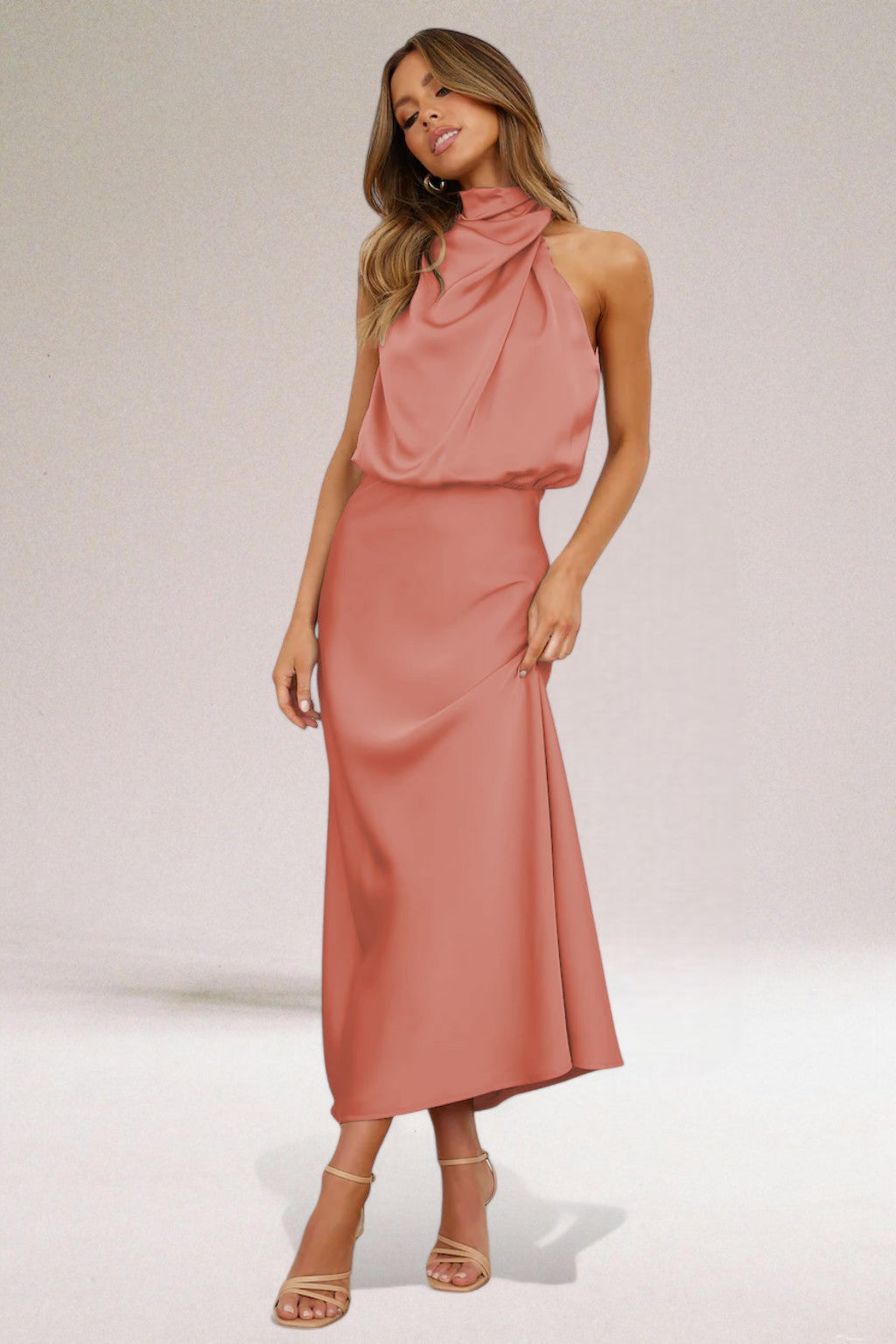 ELARA™ - Elegante Satijnen Avondjurk