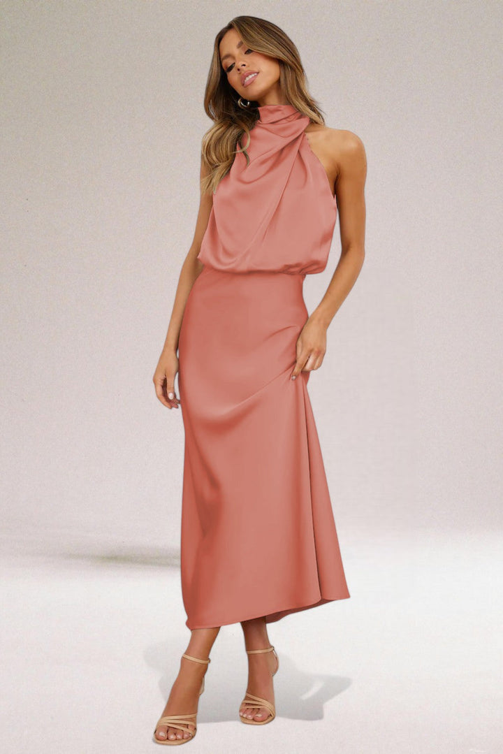 ELARA™ - Elegante Satijnen Avondjurk