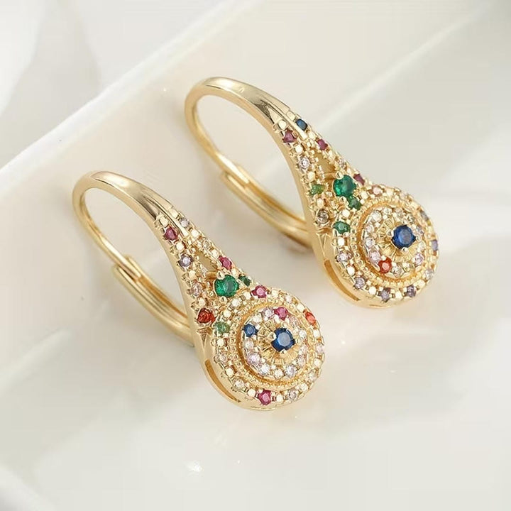 Multicolor Sparkle Elegance Oorbellen