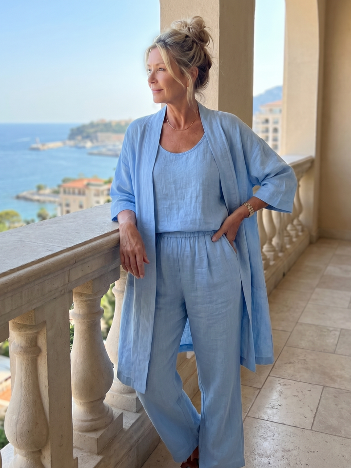 Yael | Drie-delige Relaxed Top Broek Set
