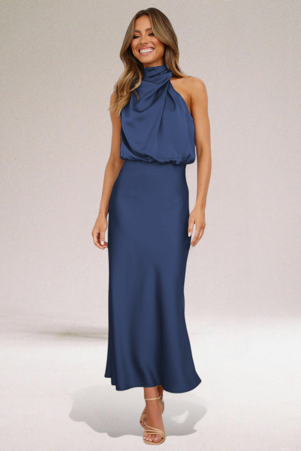 ELARA™ - Elegante Satijnen Avondjurk