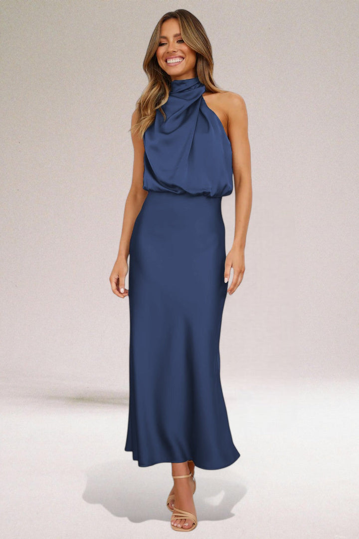ELARA™ - Elegante Satijnen Avondjurk