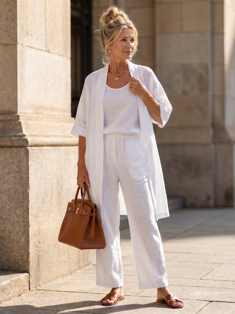 Yael | Drie-delige Relaxed Top Broek Set