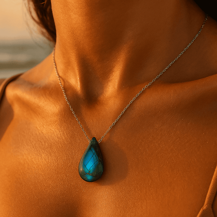Lagune Ketting In Labradoriet