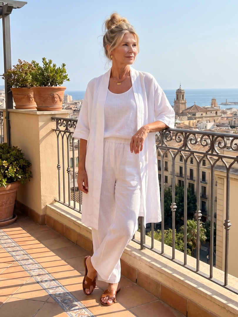 Yael | Drie-delige Relaxed Top Broek Set
