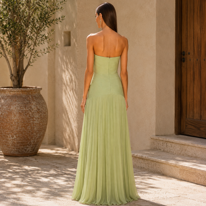Off-shoulder jurk