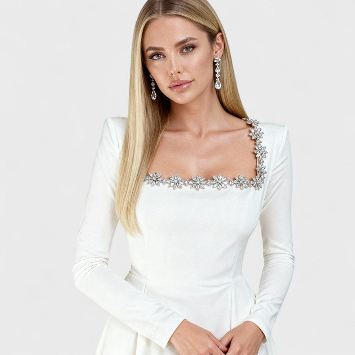 Evelyn™ | Elegante Glitters Avondjurk