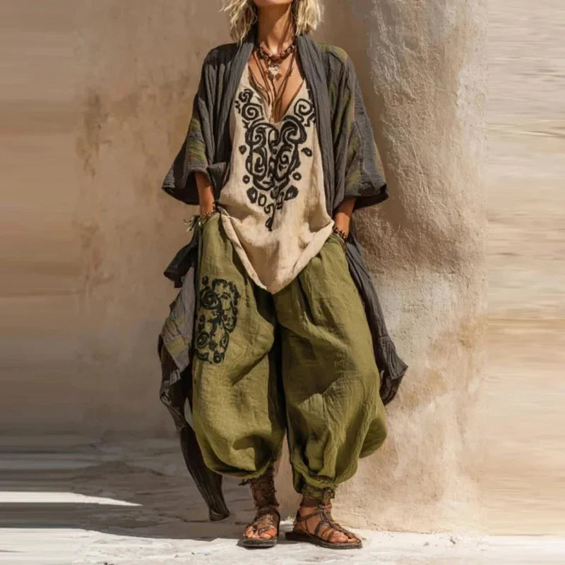 Florence Linnen-Mix Matching Sets