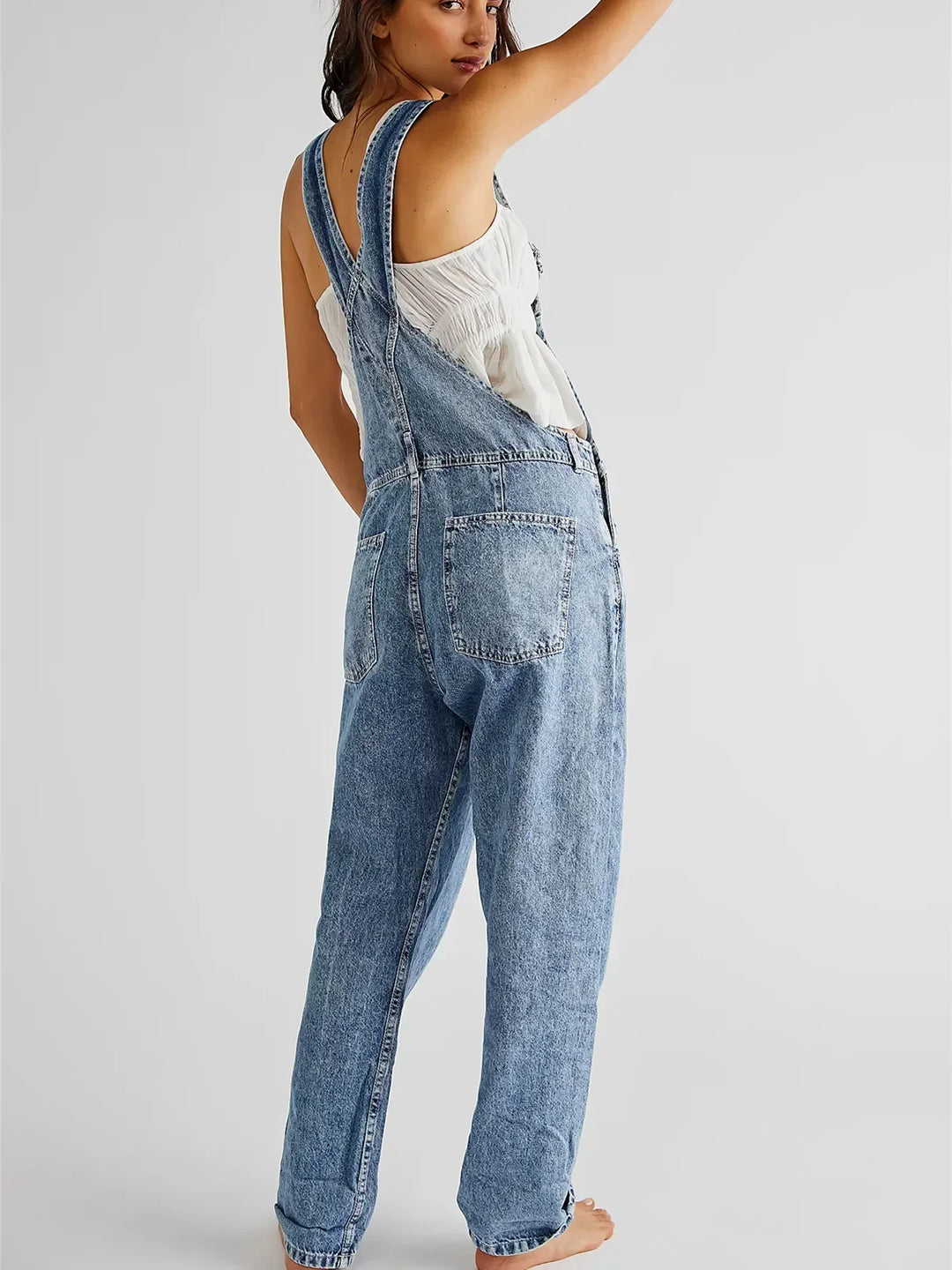 Riley | Klassieke Bib Denim Overalls