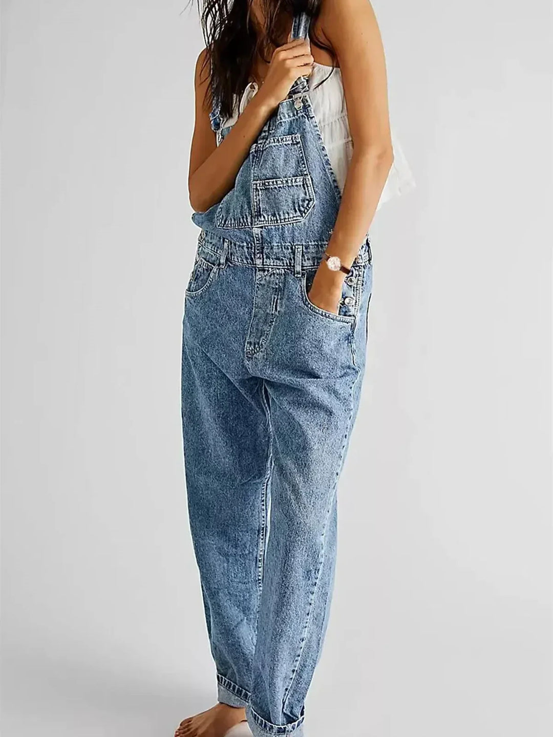 Riley | Klassieke Bib Denim Overalls