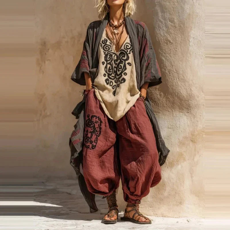 Florence Linnen-Mix Matching Sets
