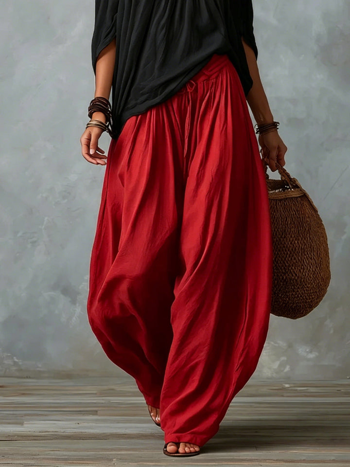 Off-Shoulder Top & Lantaarnbroek Set