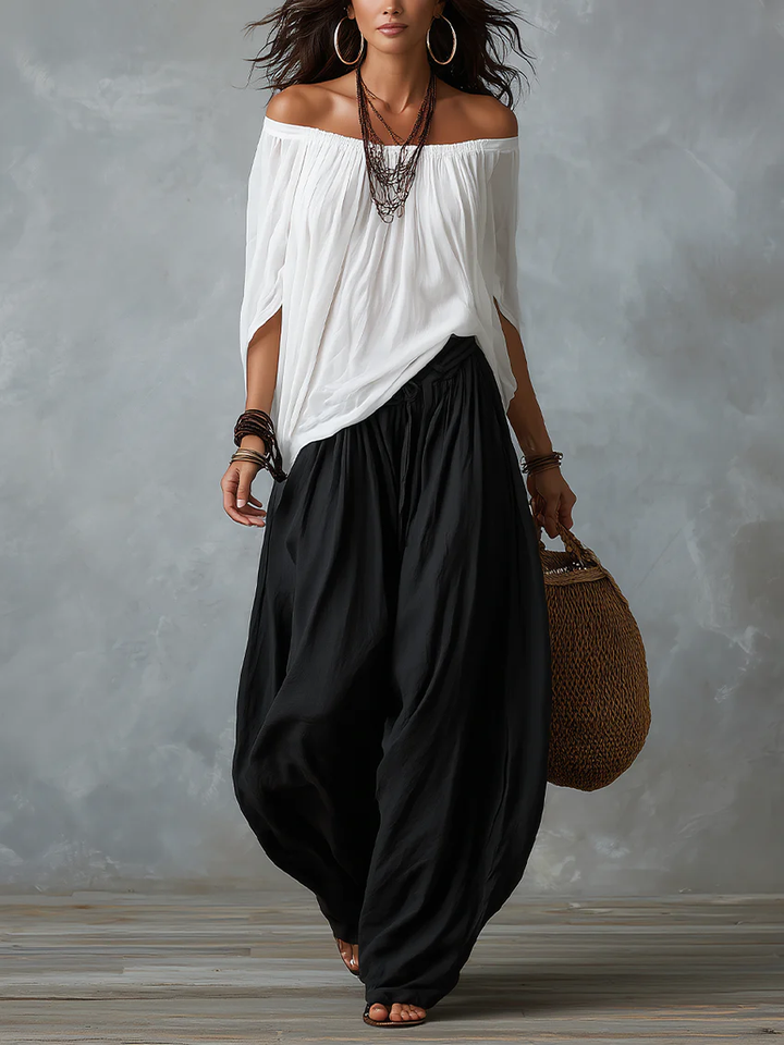 Tiziana | Boho Set met Ballonbroeken