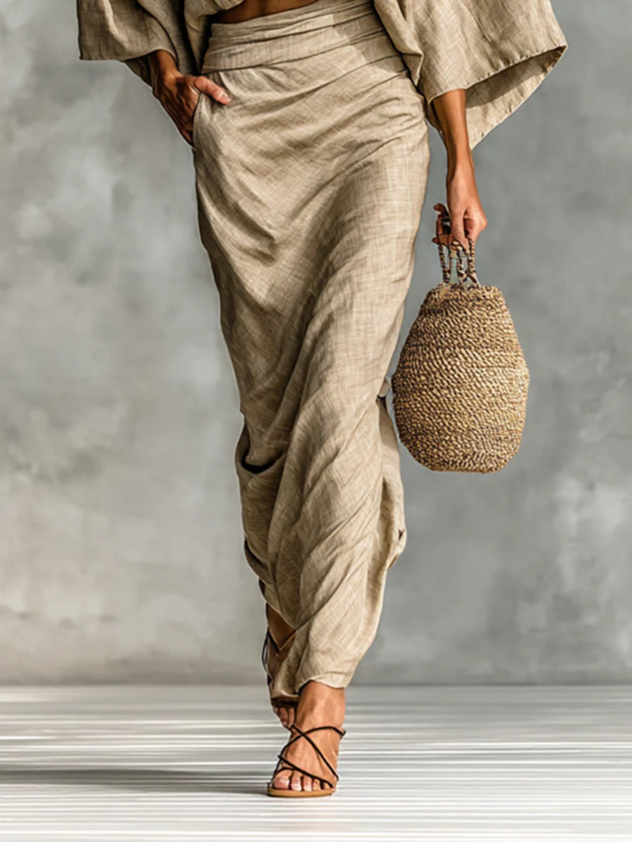 Giulia | Elegante tweedelige set met rok