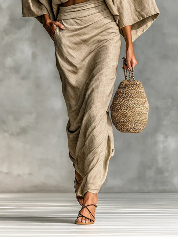 Giulia | Elegante tweedelige set met rok
