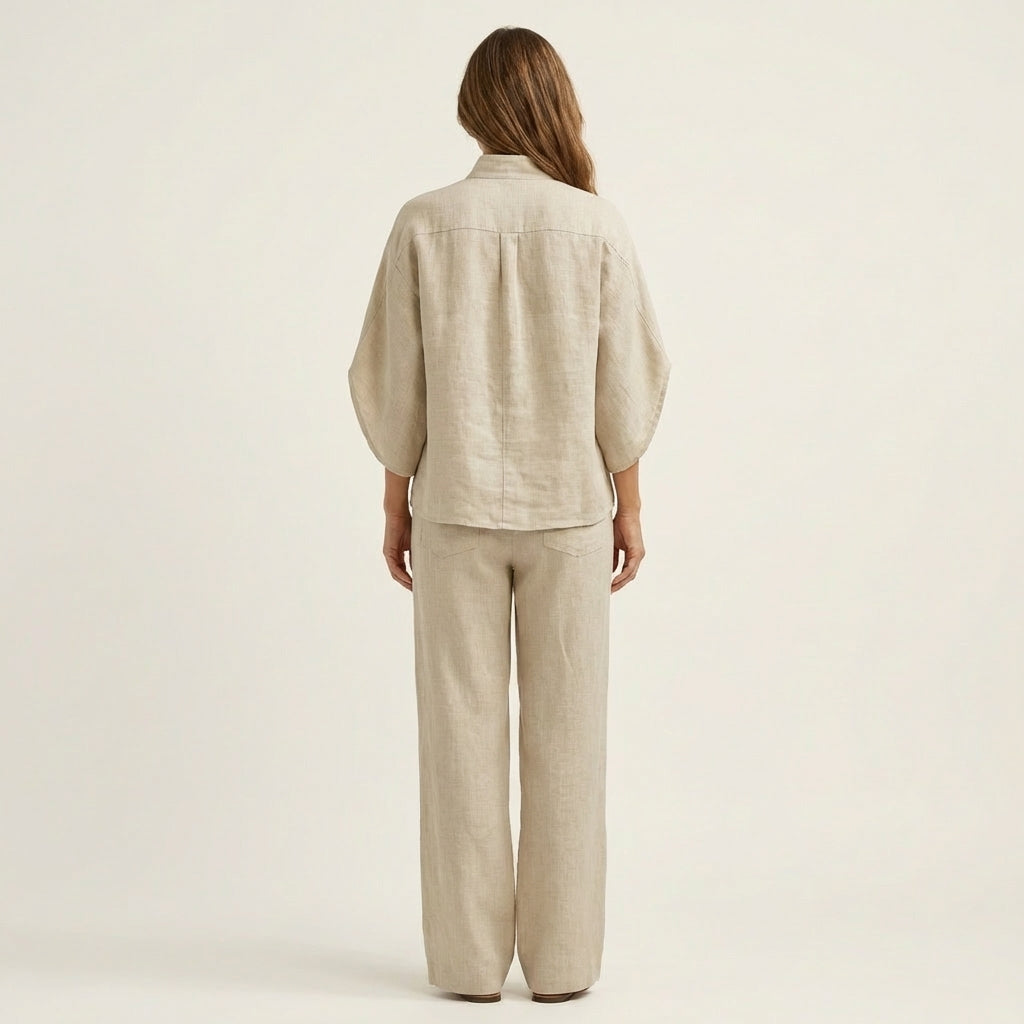 Zerah | Linnen Twee-delig Set