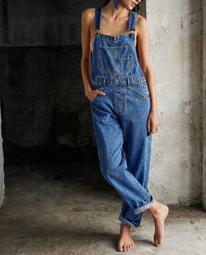 Riley | Klassieke Bib Denim Overalls