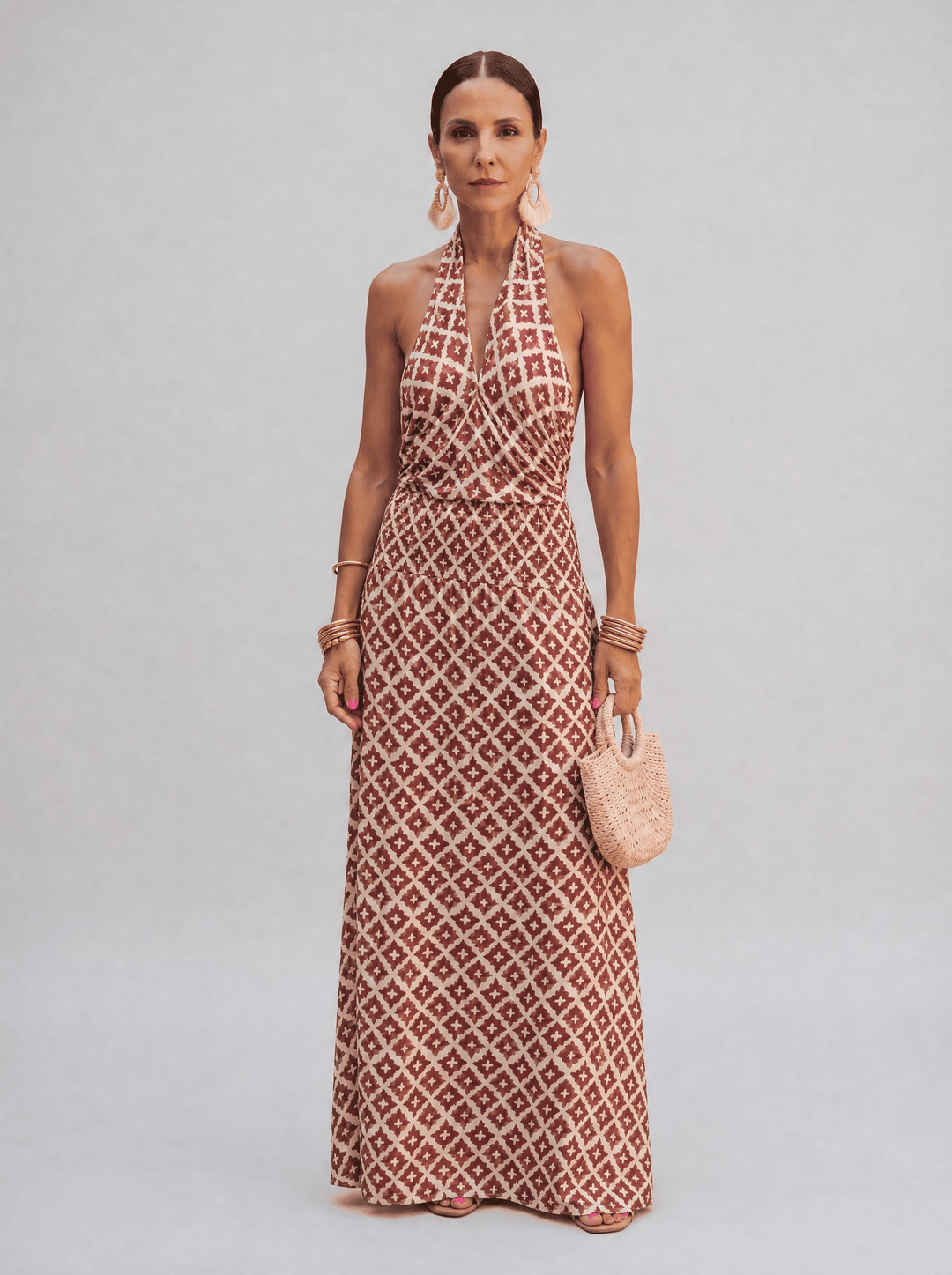 Elegante ensemble met blootgestelde schouders
