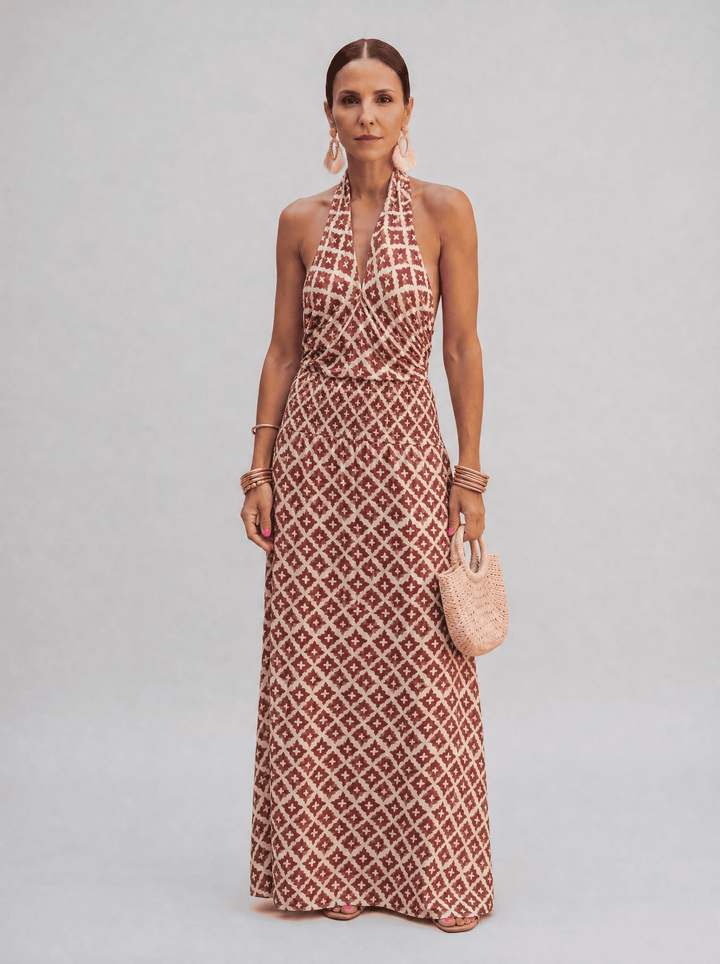 Elegante ensemble met blootgestelde schouders