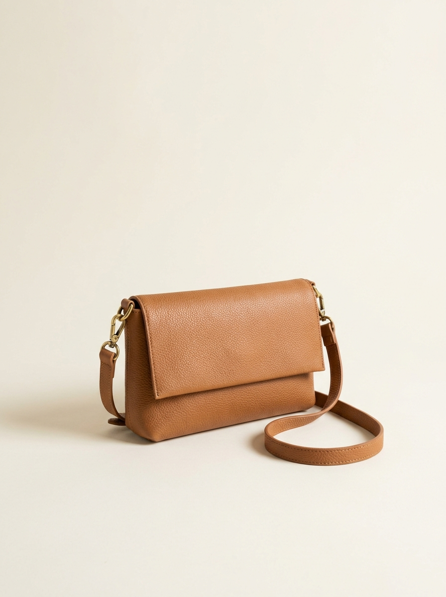 Tan crossbody bag