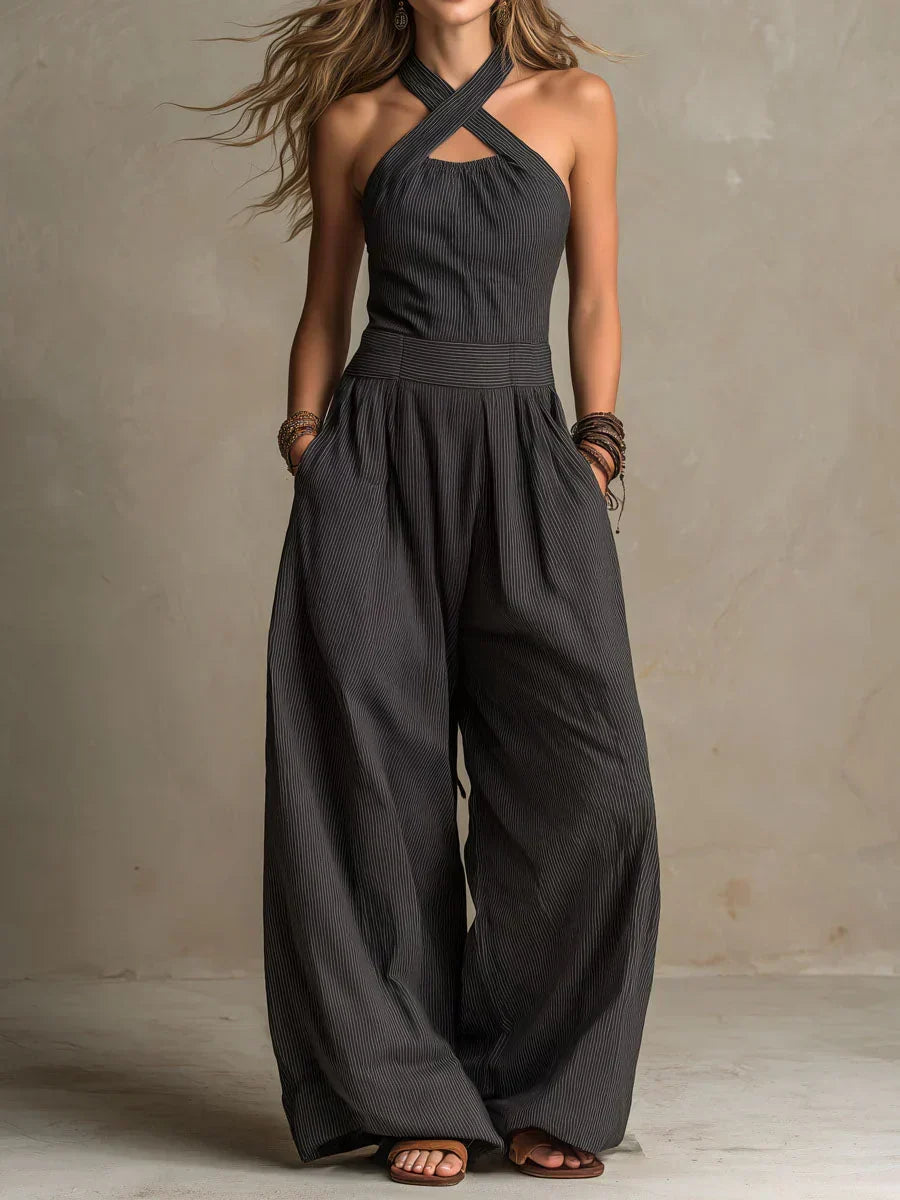 Bianca | Elegante Cross-Front Jumpsuit