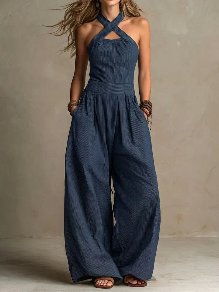 Bianca | Elegante Cross-Front Jumpsuit